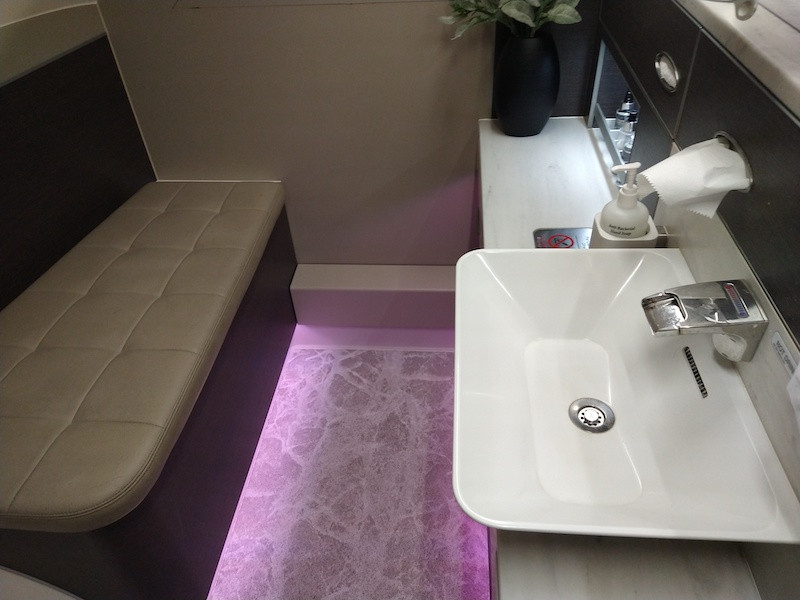 This is the bathroom on the left