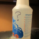 Rubbing alcohol spray bottle