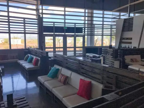 Seymour Airport Baltra Interior Seating Area