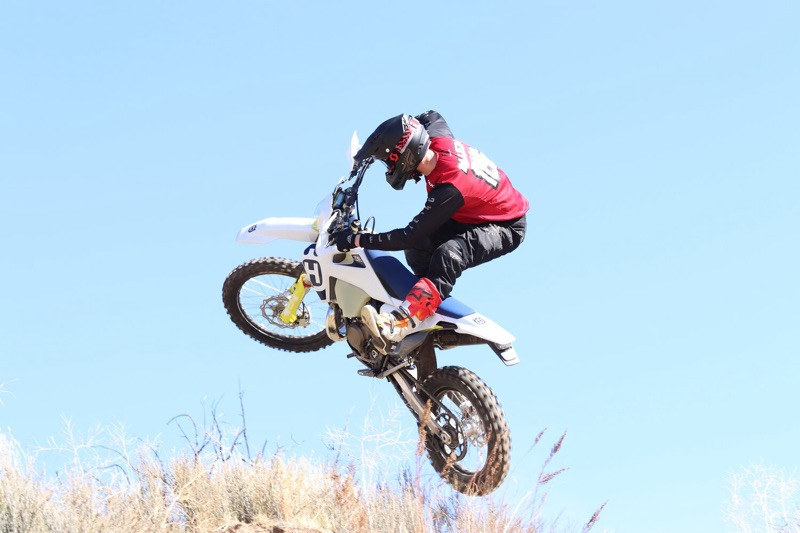 Fly Racing gloves offering excellent grip and protection