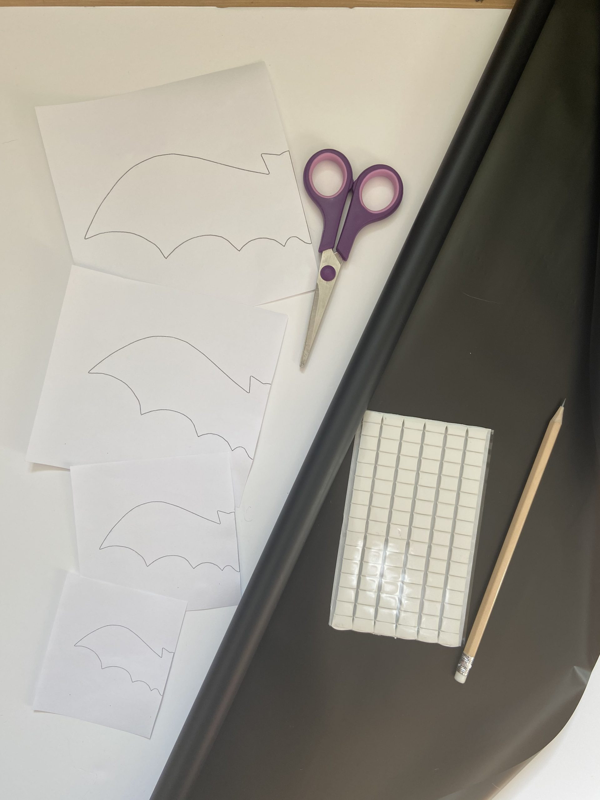 Materials Needed to Make Paper Bats