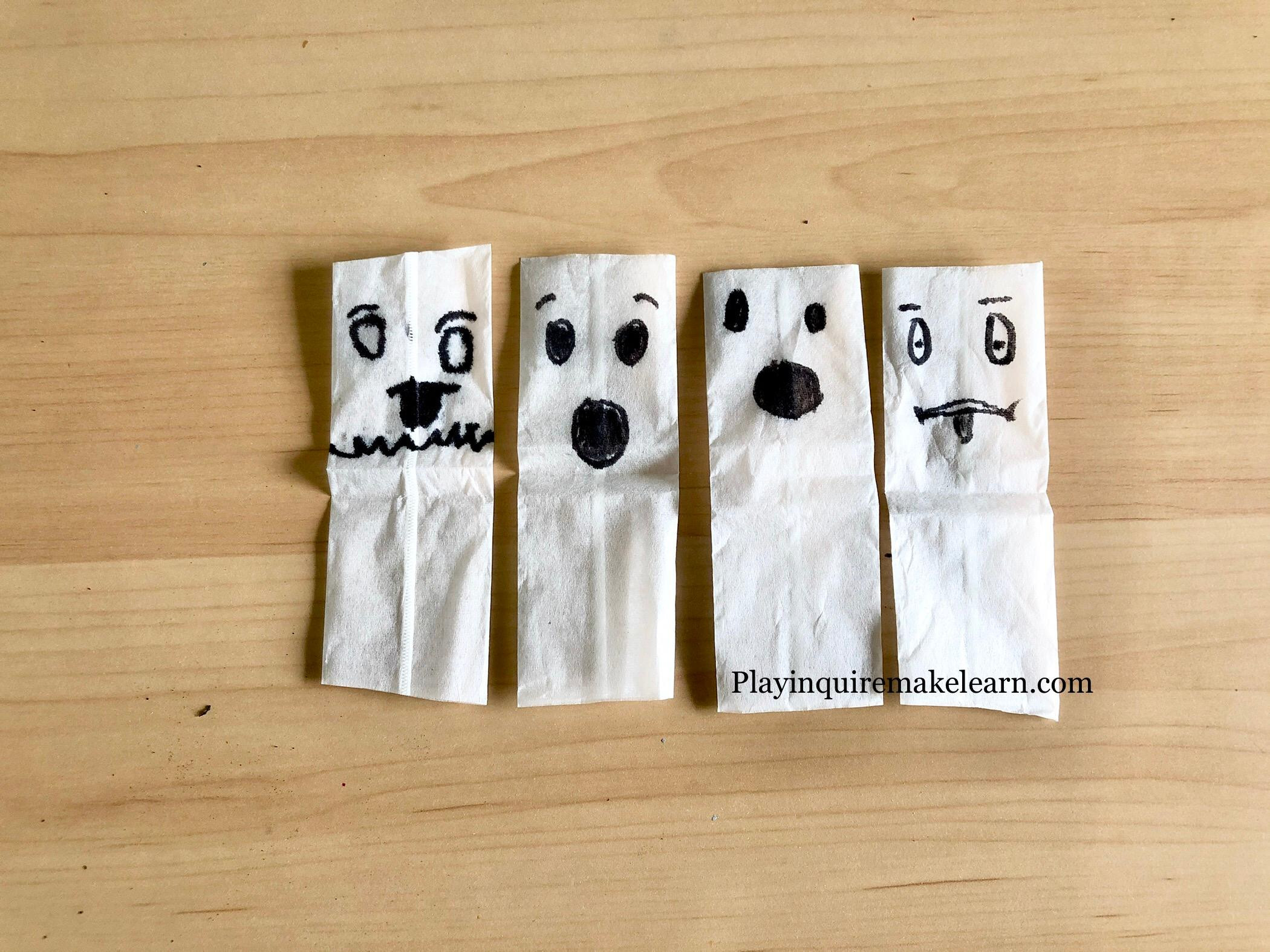 floating ghost teabags