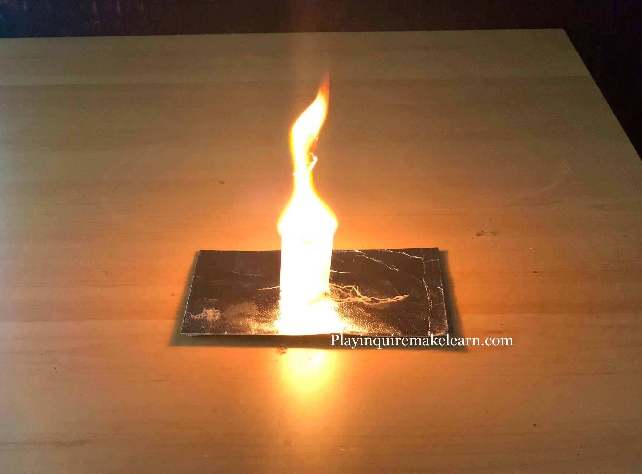 flaming teabag ghost