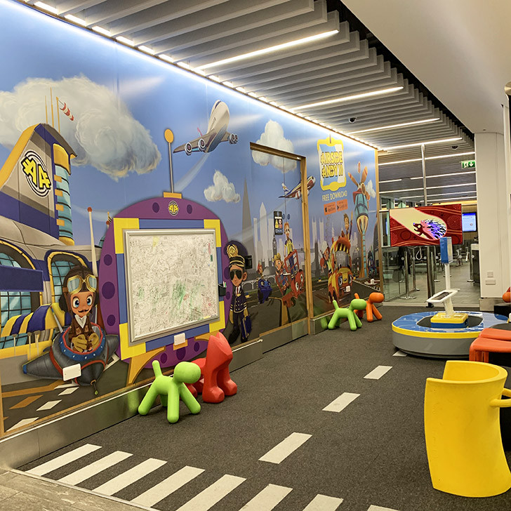 Kids area City Airport