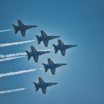Blue Angels soaring over Seattle