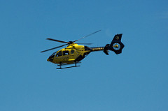 MedSTAR helicopter in Washington DC