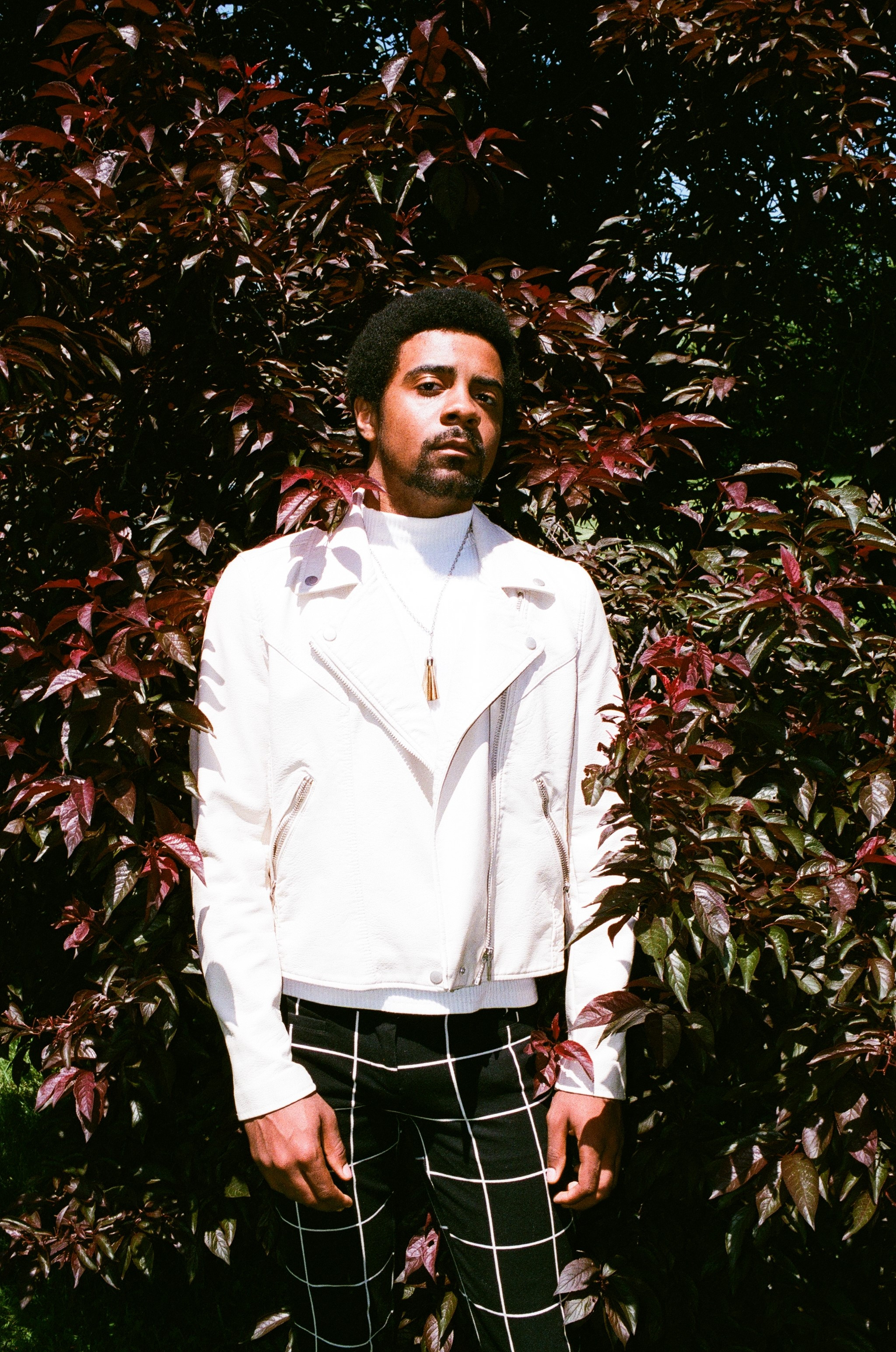 Nate in a Bush
