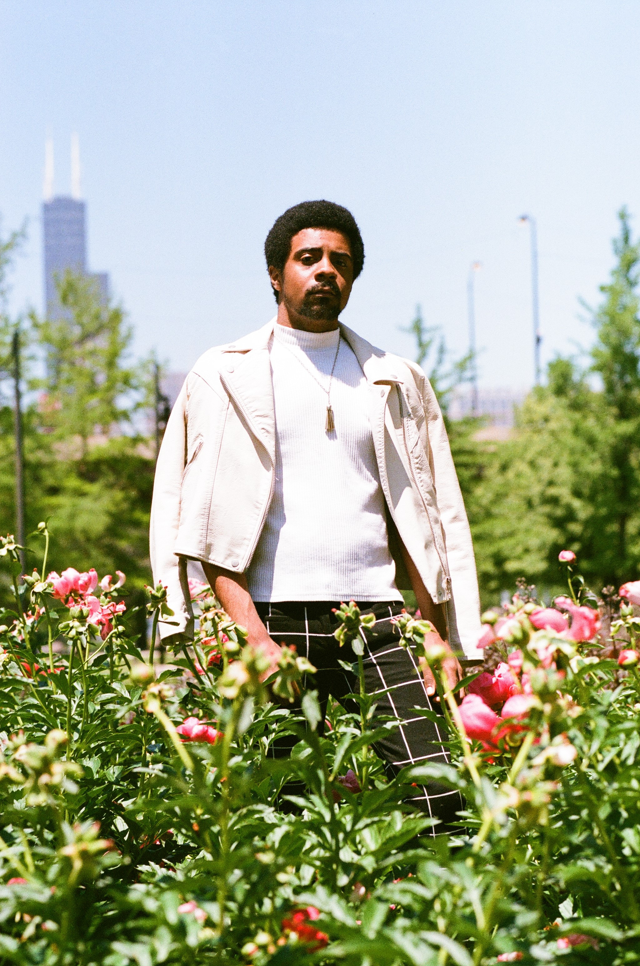 Nate in Flowers