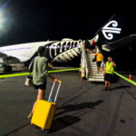 Air New Zealand Plane at Airport