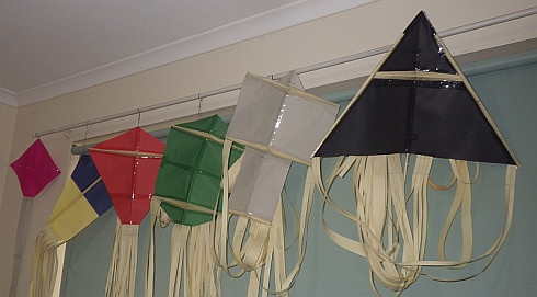 How to make paper kites - MBK Paper Series kites