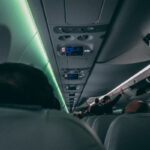 Passengers on a plane