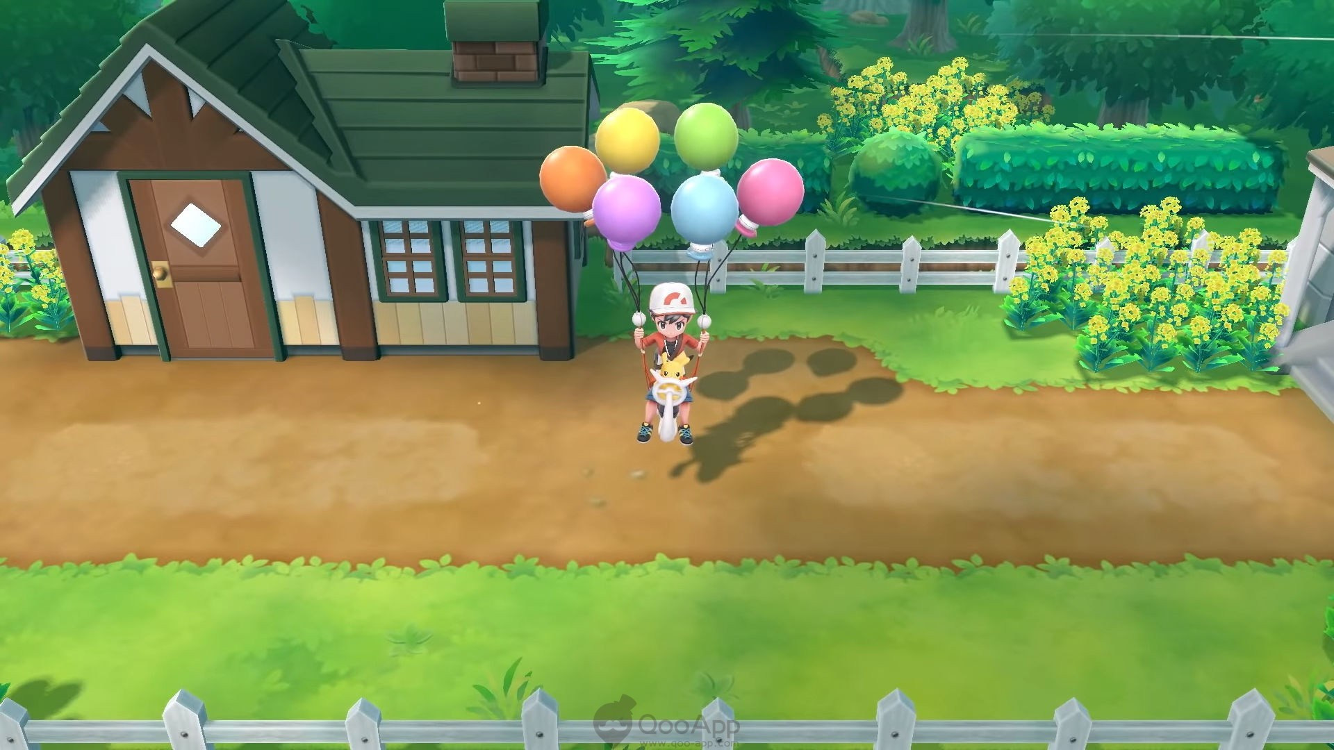 Man with flying machine in Celadon City