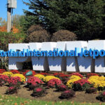 Portland International Jetport Maine Sign