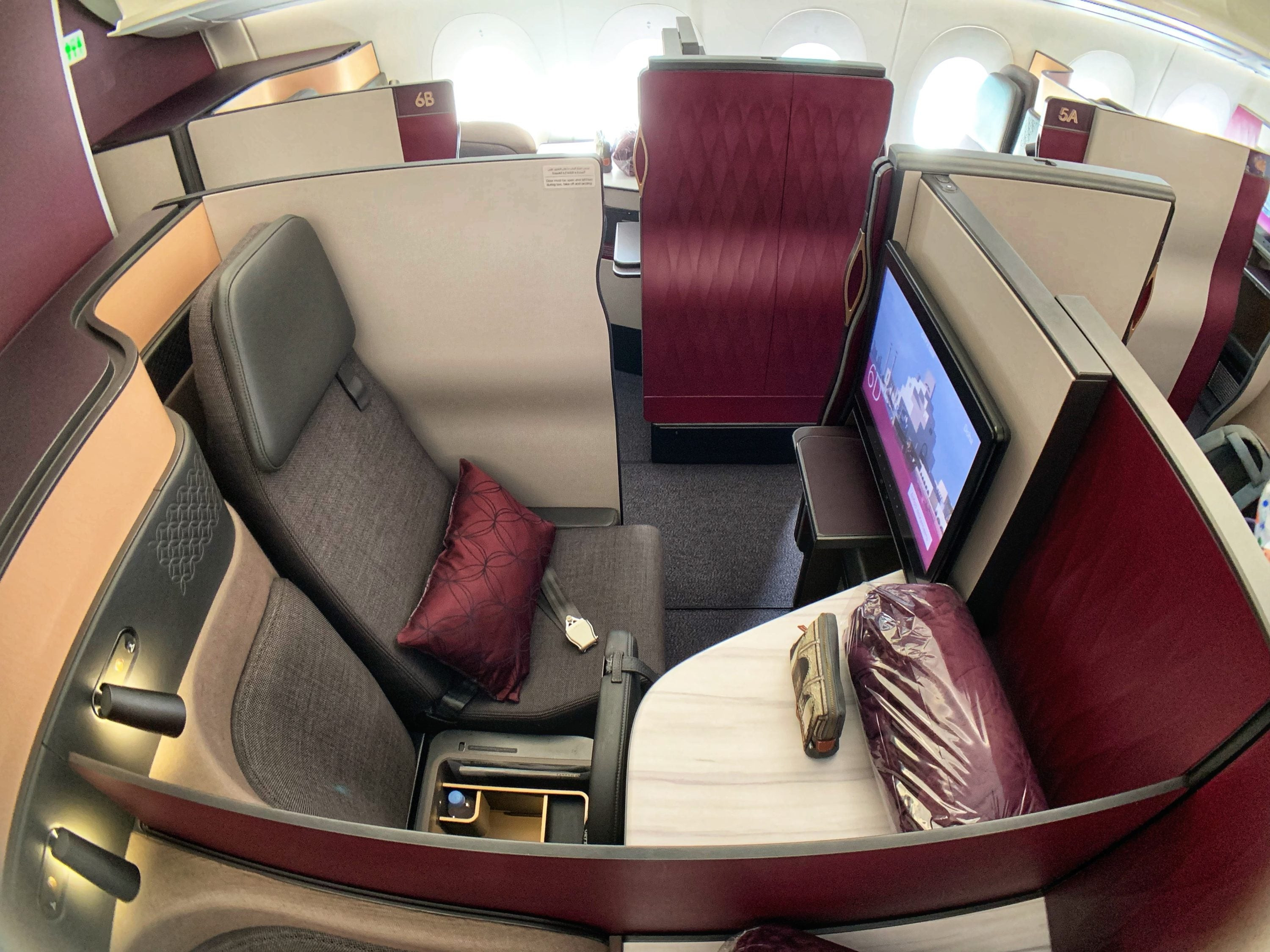 Qatar Airways Qsuite Business Class