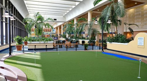 West Palm Beach airport interior