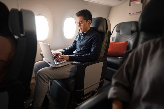Singapore Airlines A350-900ULR premium economy seating