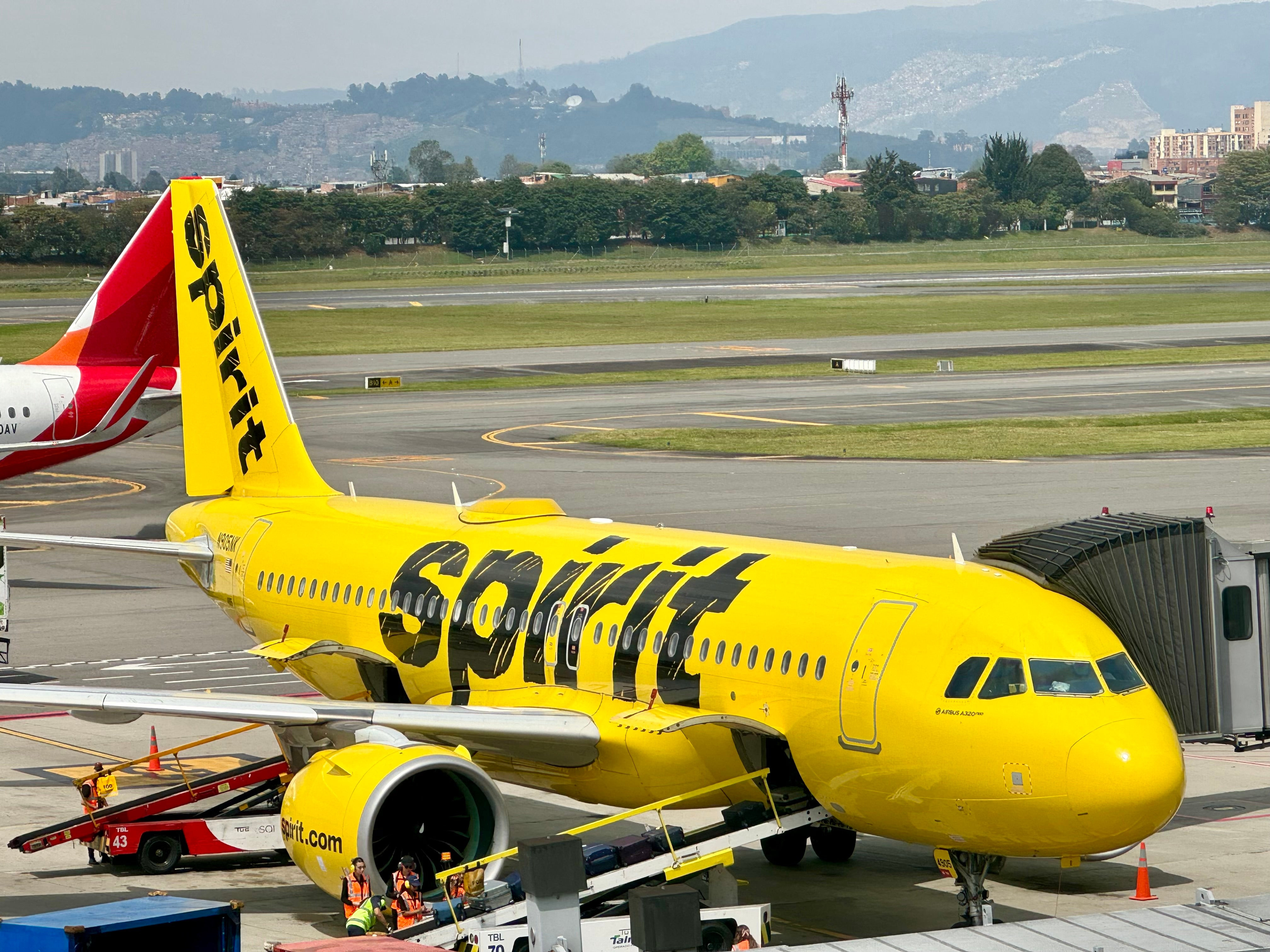 Spirit Airlines at Bogota