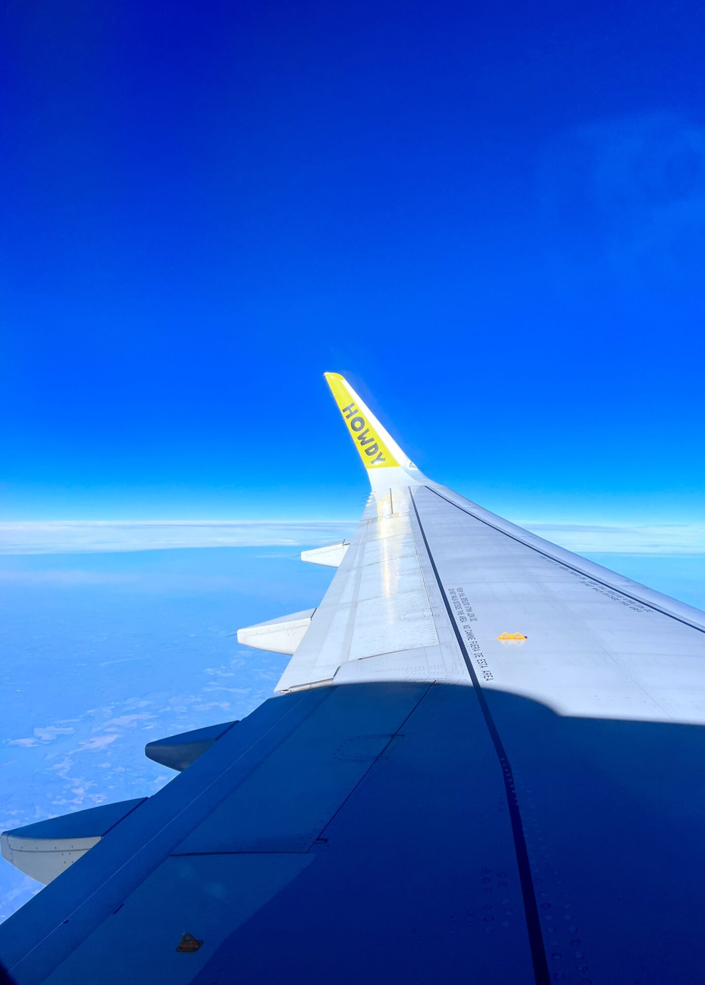 Spirit Airlines airplane in flight
