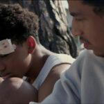 Marcus Scribner as Daniel in "How I Learned to Fly", showcasing the emotional depth of his character as he navigates the challenges of caring for his younger brother while striving for a better future.