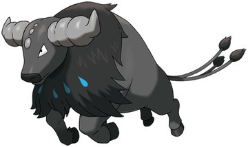 Tauros (Aqua Breed) artwork by Ken Sugimori