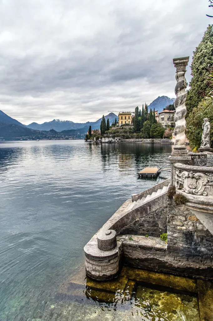 The garden of Villa Monastero in the town of Varenna - Lake Como, Italy - rossiwrites.com