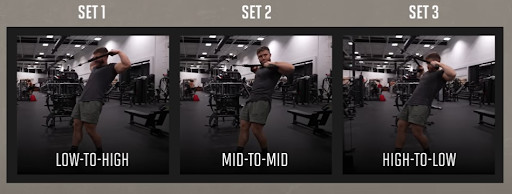 Rear delt exercise using dumbbells