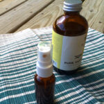 chicken scratching in the dirt, vanilla extract protects from flies