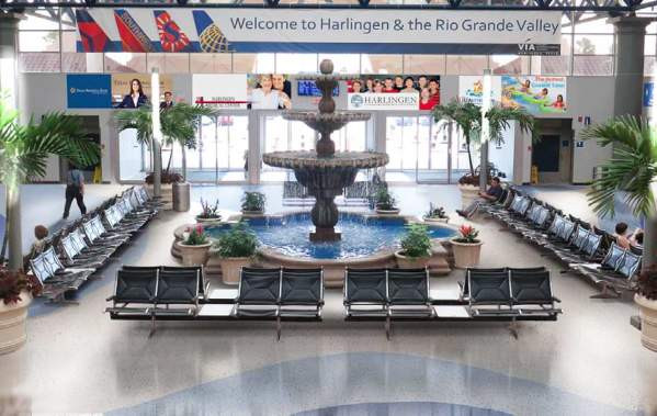 Interior of Valley International Airport showcasing its modern facilities
