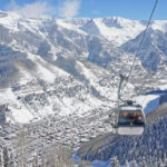 Telluride Main Street During Winter