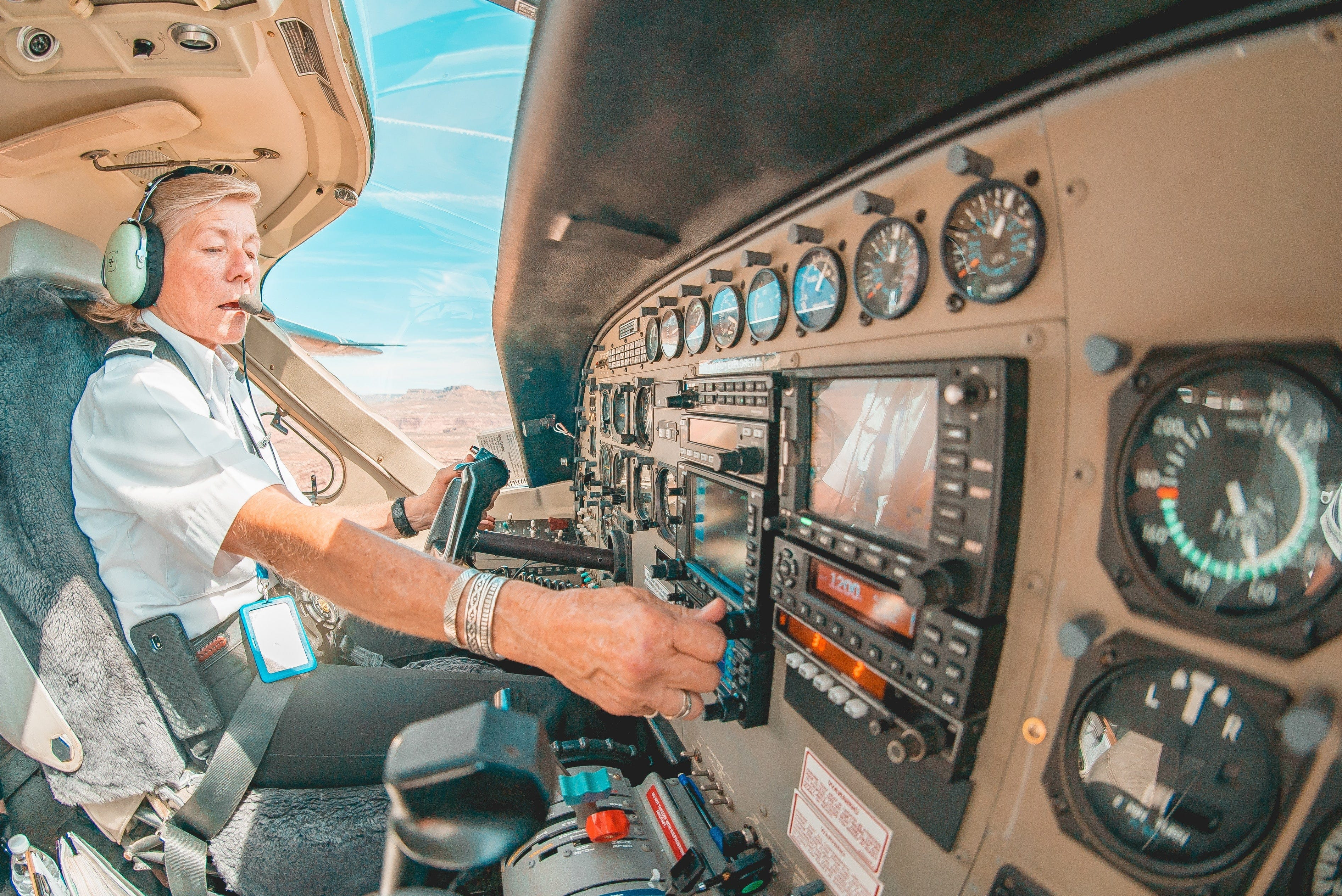 A Day in the Life: Pilot Preparing for Flight
