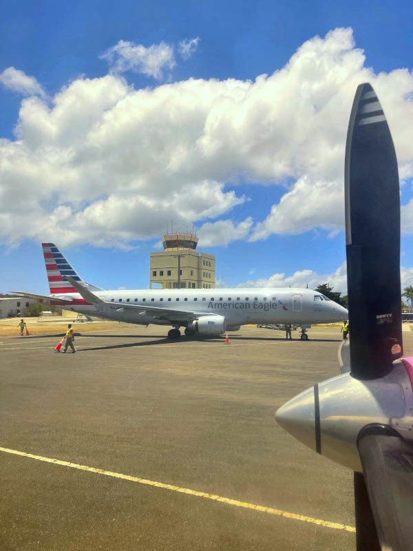 American Airlines Arriving in Anguilla