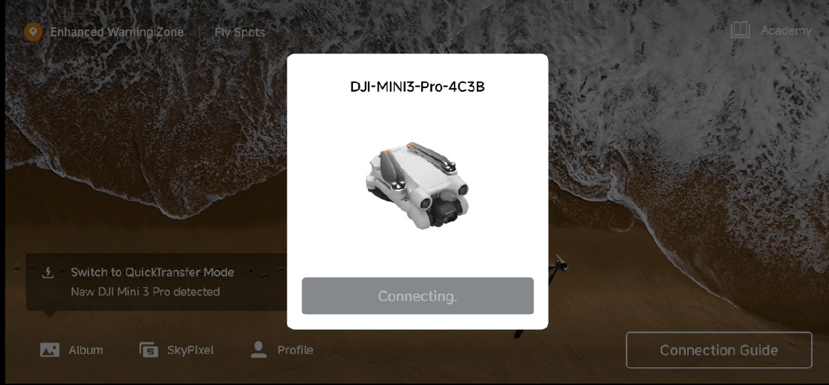 DJI Mini 3 Pro QuickTransfer