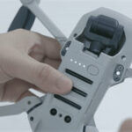 Powering on a DJI Mini 2 SE