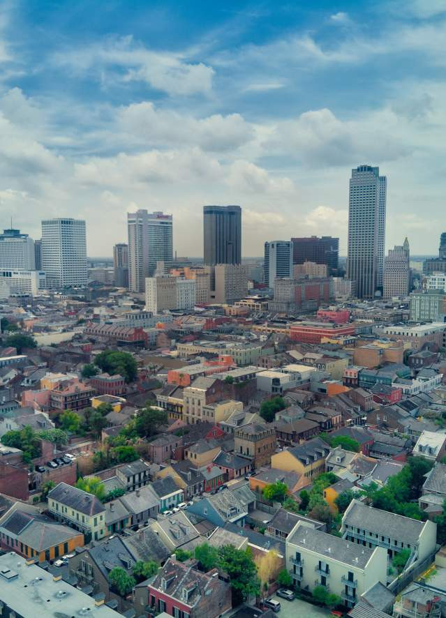 Aerial View of New Orleans, Louisiana