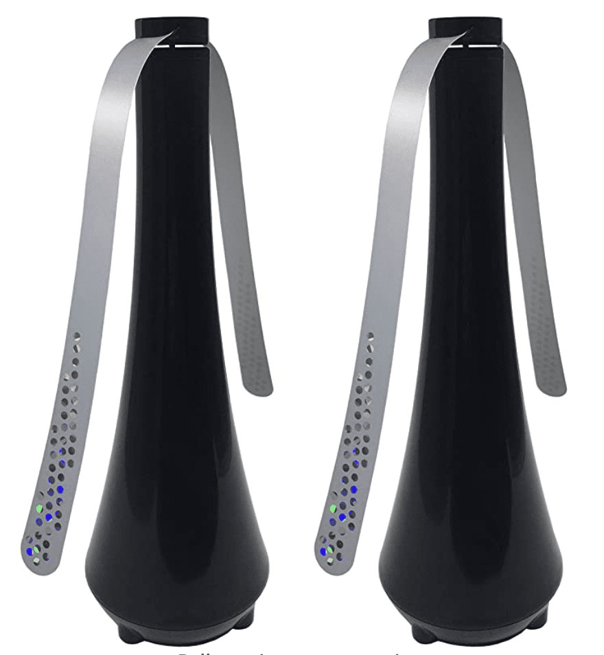 Battery operated fans for getting rid of flies outdoors