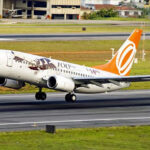 GOL Airlines airplane taking off