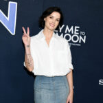 Jaimie Alexander attends the "Fly Me to the Moon" premiere, adding to the film's star-studded event