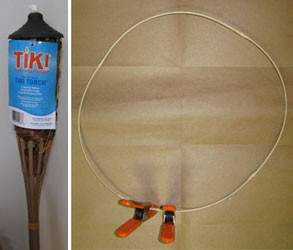 Making the Sky Lantern's Bamboo Hoop