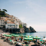 Colorful houses dot the Amalfi Coast